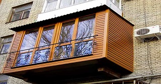 Внешняя отделка балкона Белово цена от 1023 руб. м/2.
