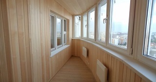 Отделка, остекление, утепление балконов в Белове от 205 руб. м/2.